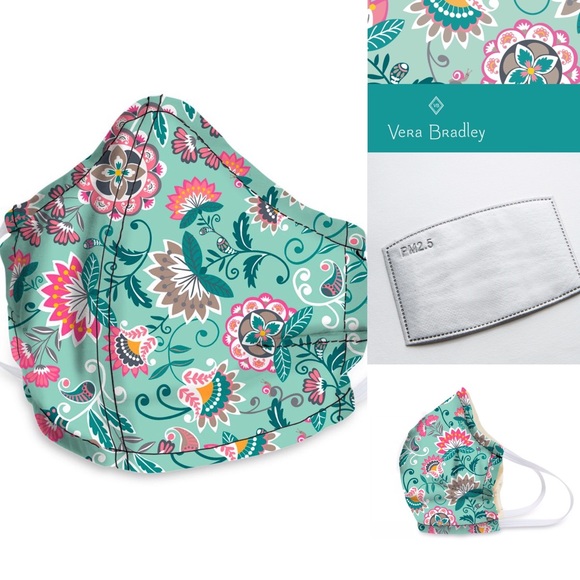 Vera Bradley Accessories Vera Bradley Set Includes 2 Face Masks 2